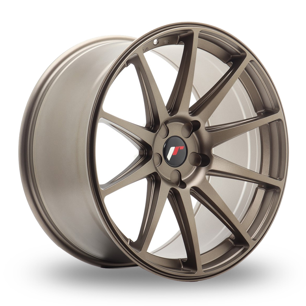 Japan Racing JR11 (10x20) (Custom Fitment) Matt Bronze Alloy Wheels