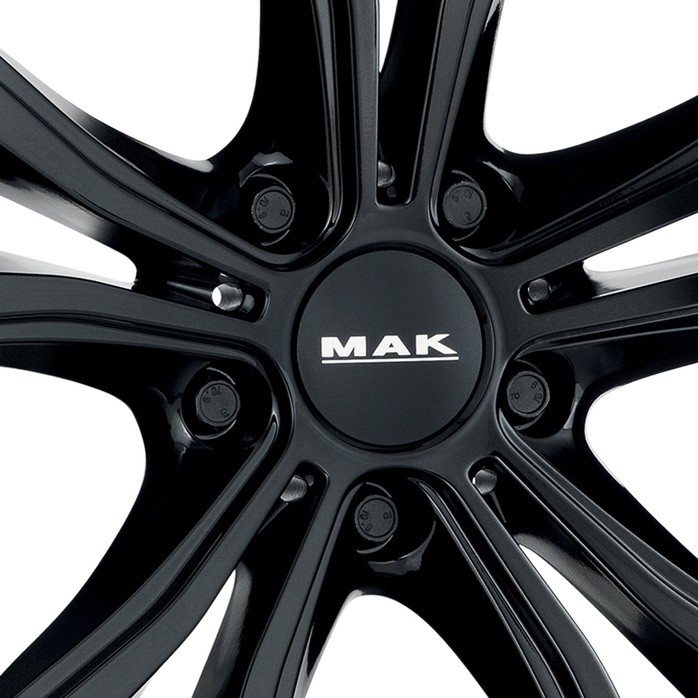 20" MAK X-Mode Gloss Black Alloy Wheels