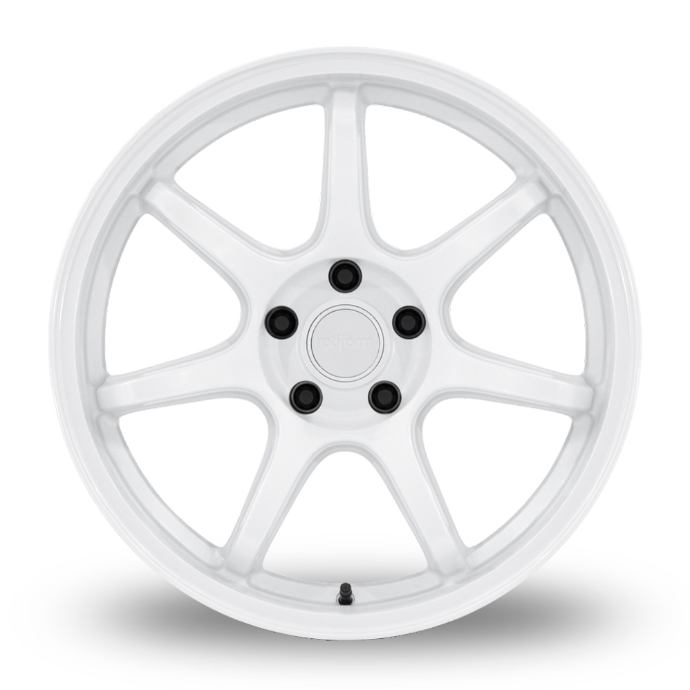 18" Rotiform RC208 BPU Gloss White Alloy Wheels