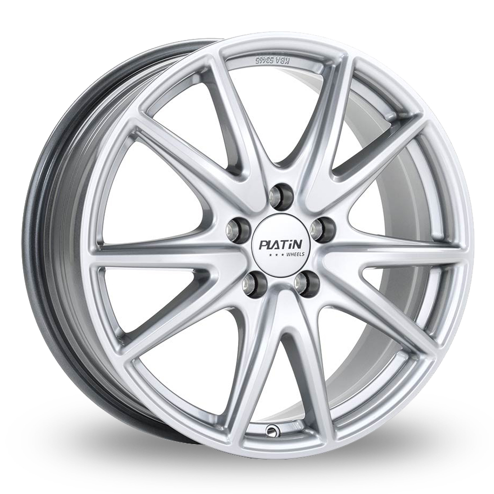 Platin P 99 Platinum Silver Alloy Wheels