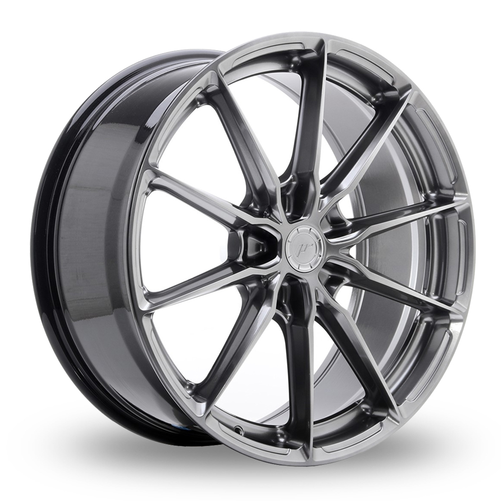 Japan Racing JR37 (8.5x20) Hyper Black Alloy Wheels
