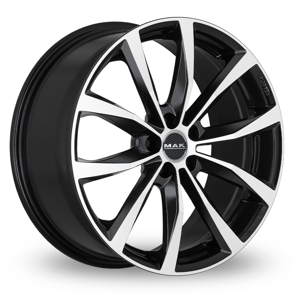 19" MAK Wolf Black Mirror Alloy Wheels