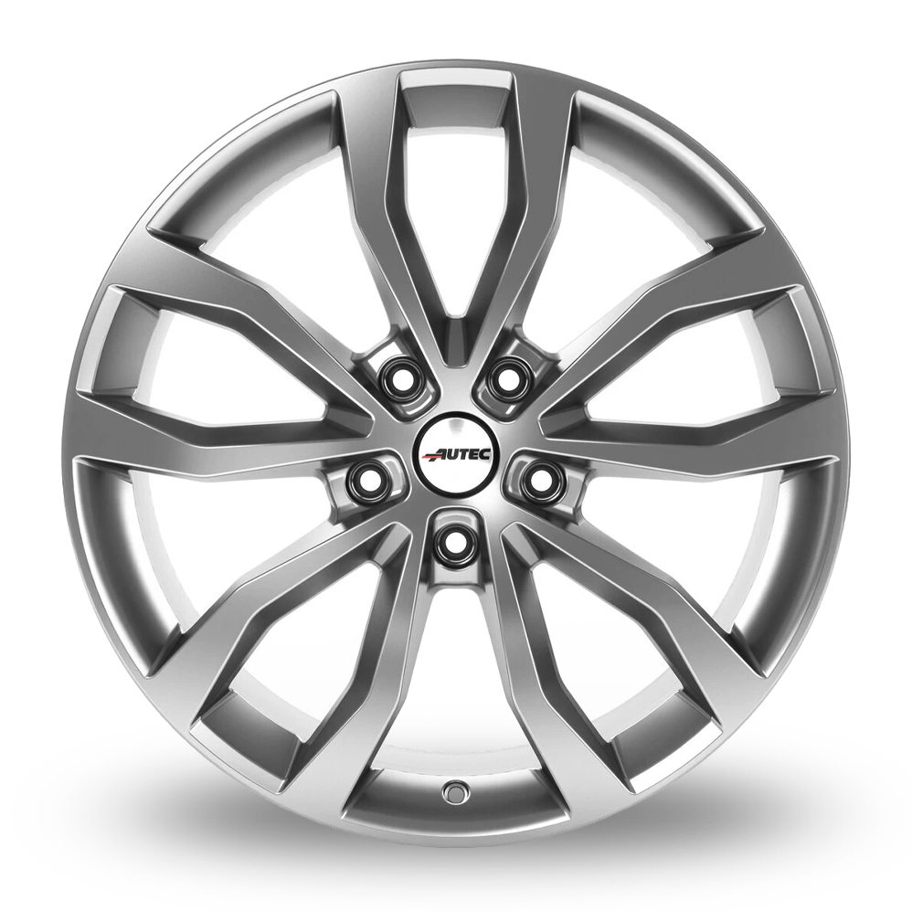 21" Autec Uteca Titan Silver Alloy Wheels