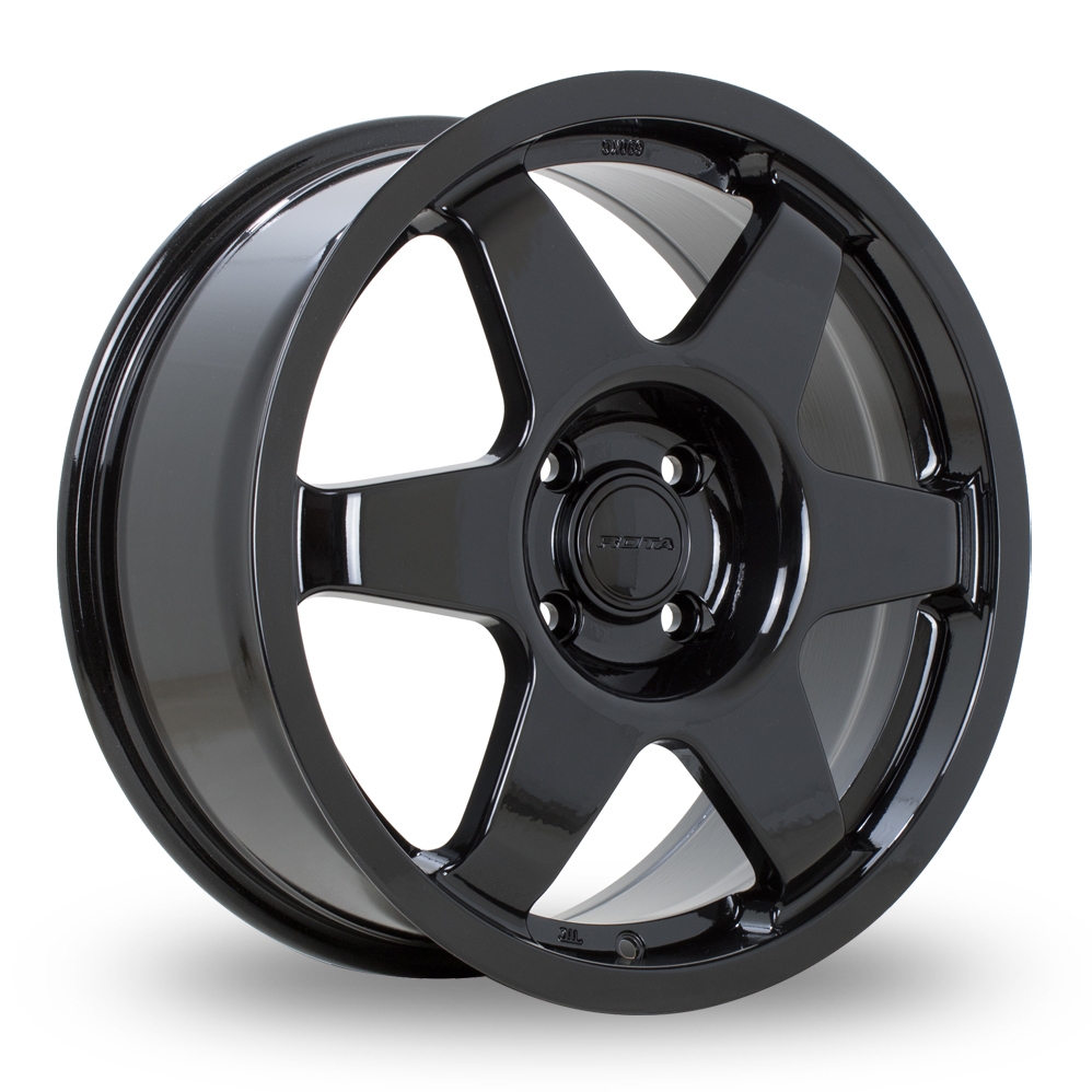 Rota Sprint Black Alloy Wheels
