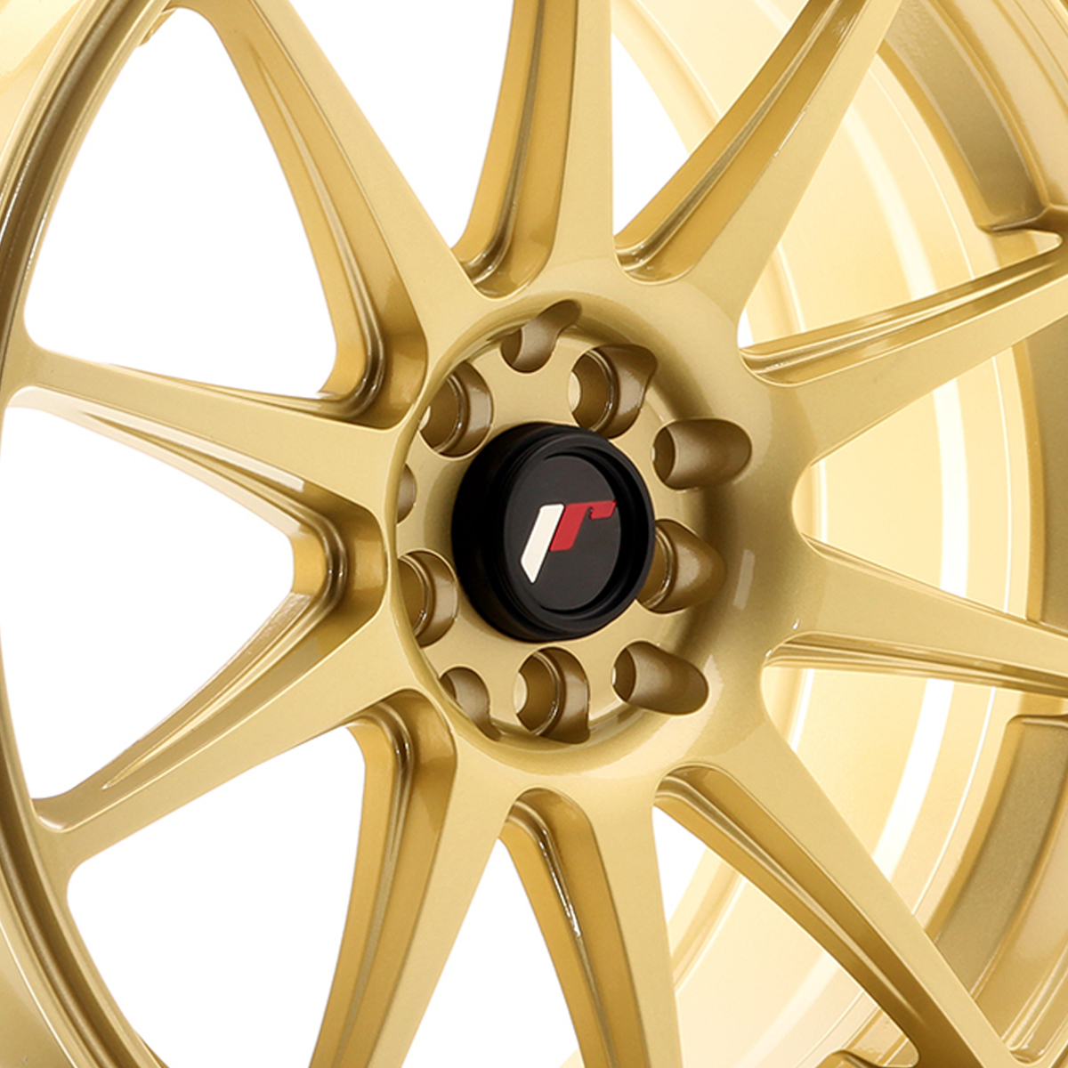 18" Japan Racing JR11 (7.5x18) Gold Alloy Wheels