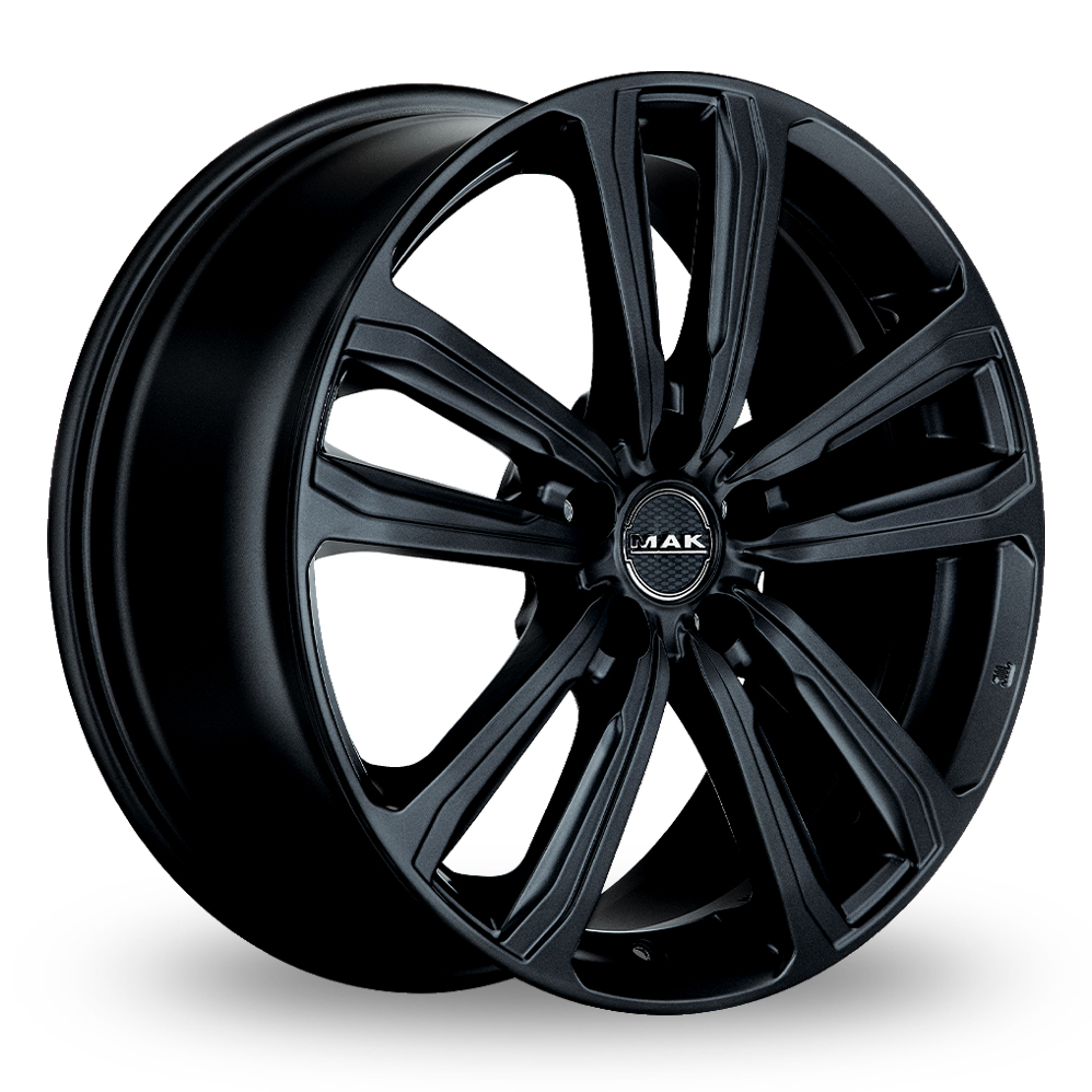 15" MAK Magma Gloss Black Alloy Wheels