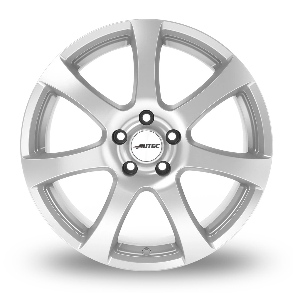14" Autec Zenit Brilliant Silver Alloy Wheels