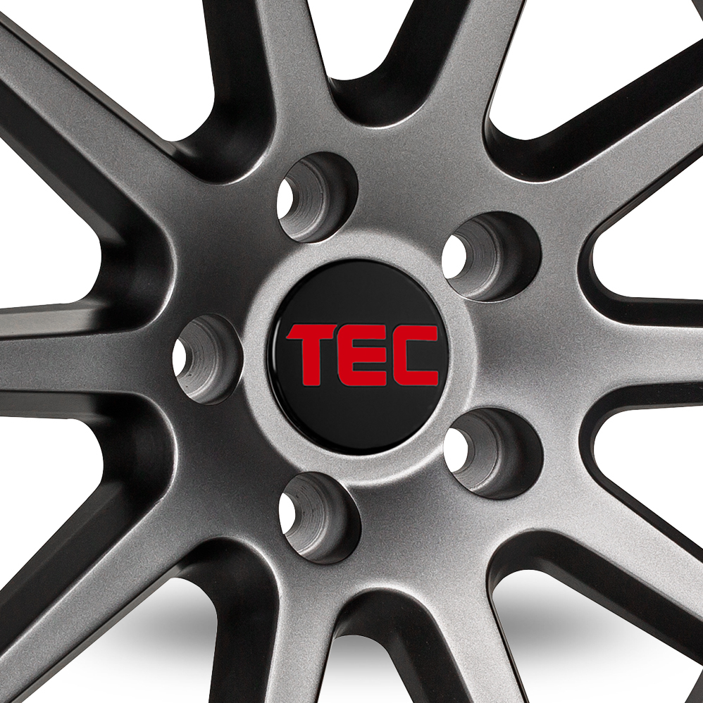 19" TEC Speedwheels GT7 Gunmetal Alloy Wheels