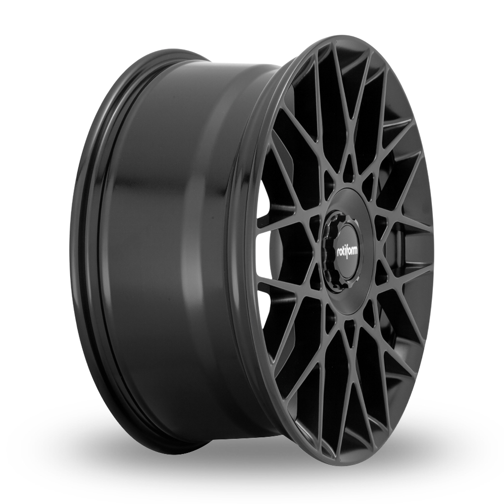 19" Rotiform R165 BLQ-C Matt Black Alloy Wheels