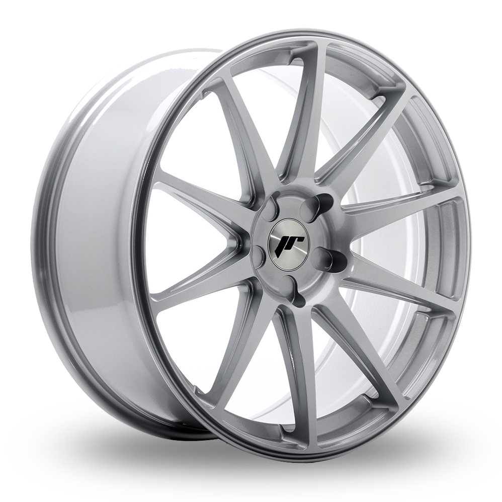 Japan Racing JR11 (8.5x18) Hyper Silver Alloy Wheels