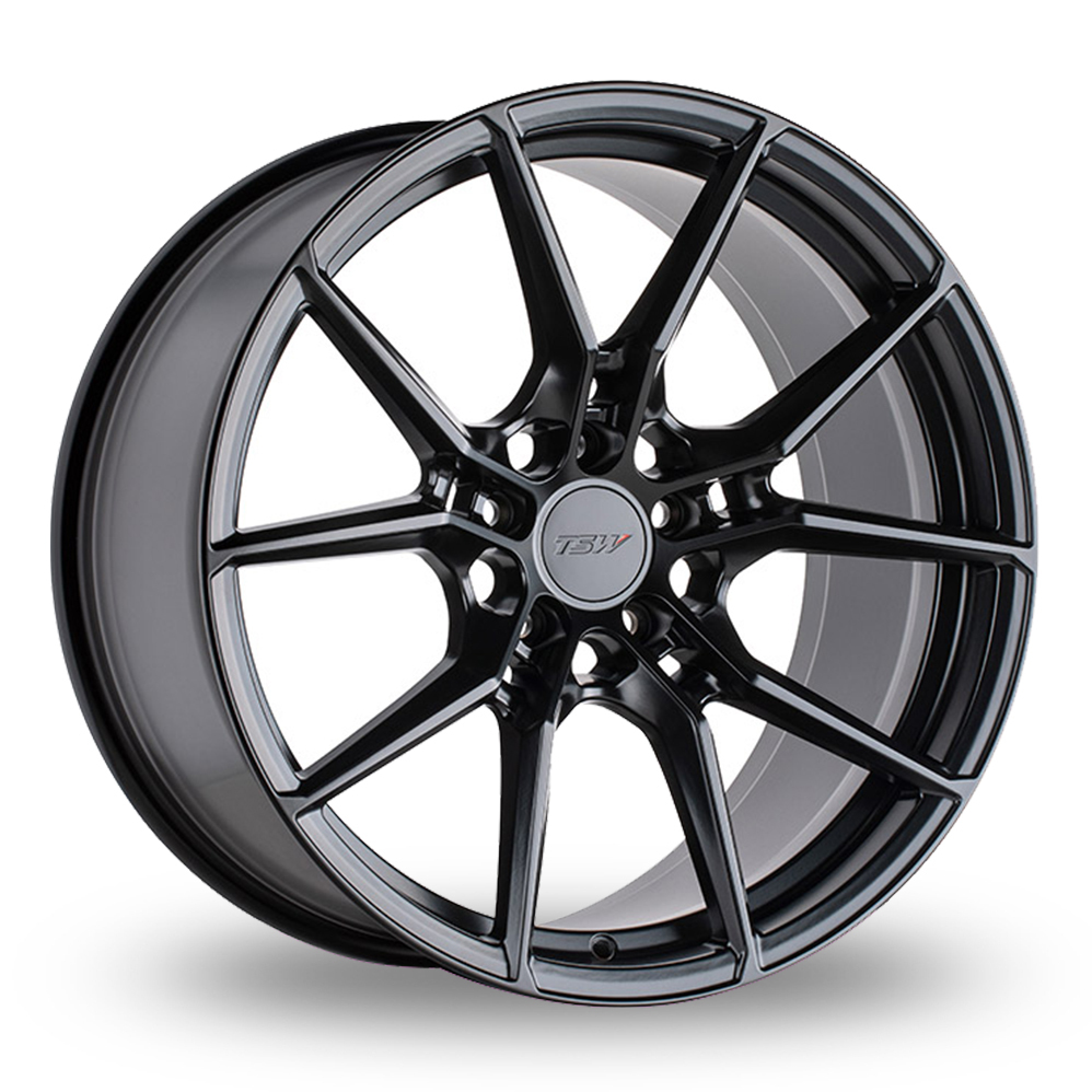 TSW Neptune Semi Gloss Black Alloy Wheels