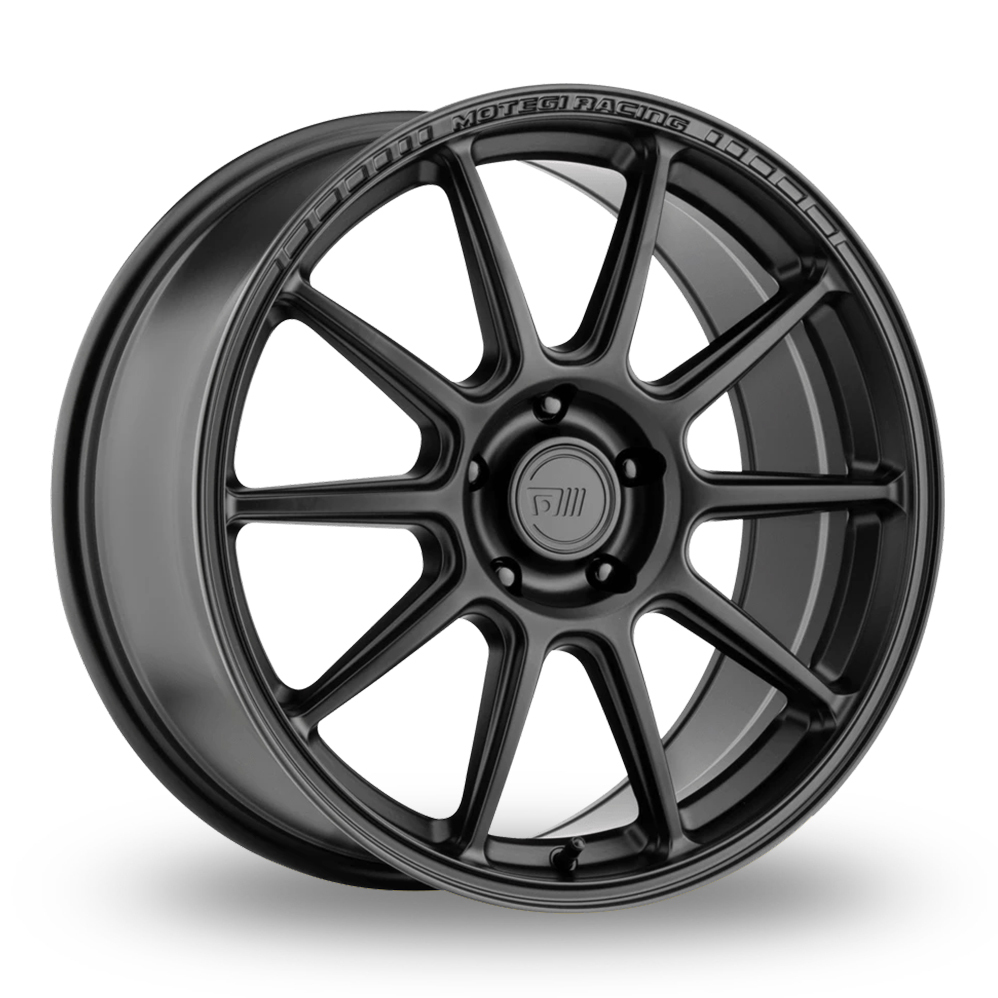 Motegi Racing MR140 SS10 (USA Warehouse) Satin Black Alloy Wheels