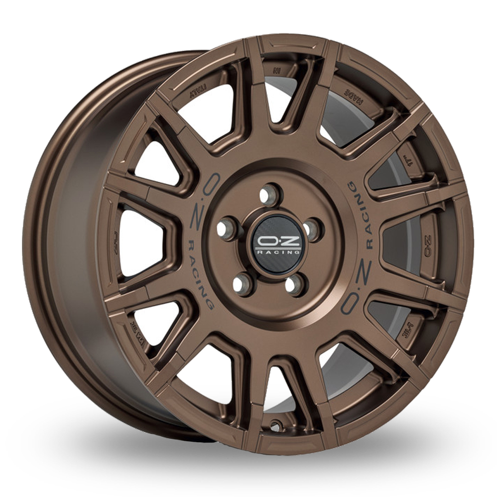 OZ Racing Rally Legend Matt Bronze Black Lettering Alloy Wheels