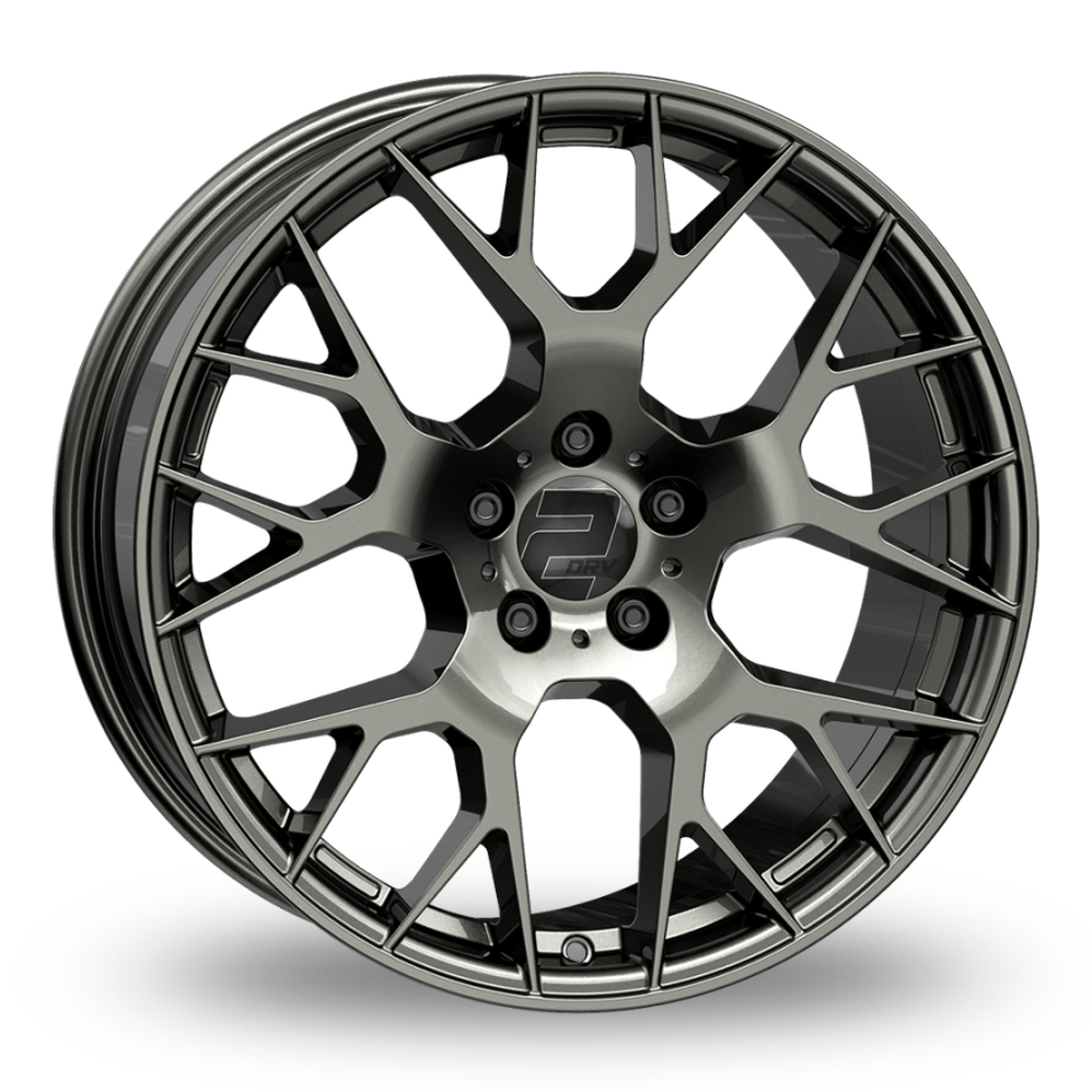 2DRV WH47 Dark Gunmetal Alloy Wheels