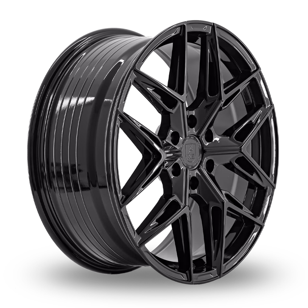 20" Axe EX47T Gloss Black Alloy Wheels