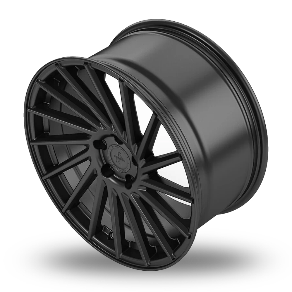 21" Keskin Tuning KT17 Matt Black Alloy Wheels
