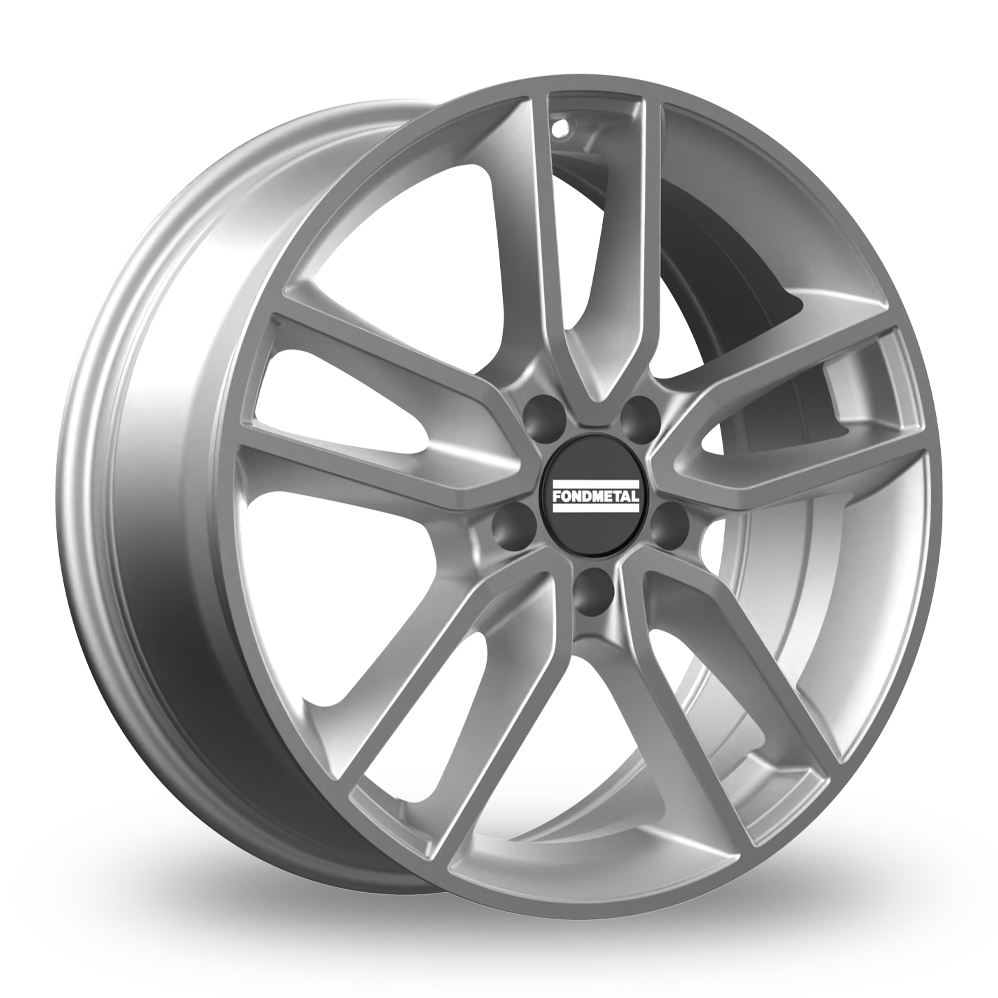 Fondmetal Koros Gloss Silver Alloy Wheels