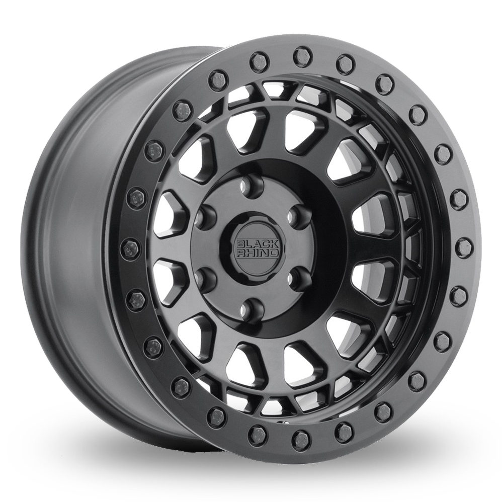 Black Rhino Primm Beadlock (USA Warehouse) Matte Black With Black Bolts Alloy Wheels