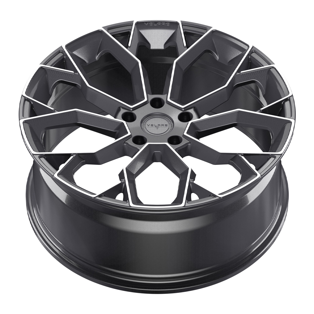 22" Velare VLR15 Platinum Grey Polsihed Alloy Wheels