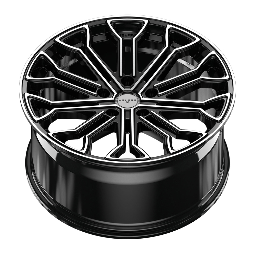 20" Velare VLR04 Gloss Black Machined Alloy Wheels