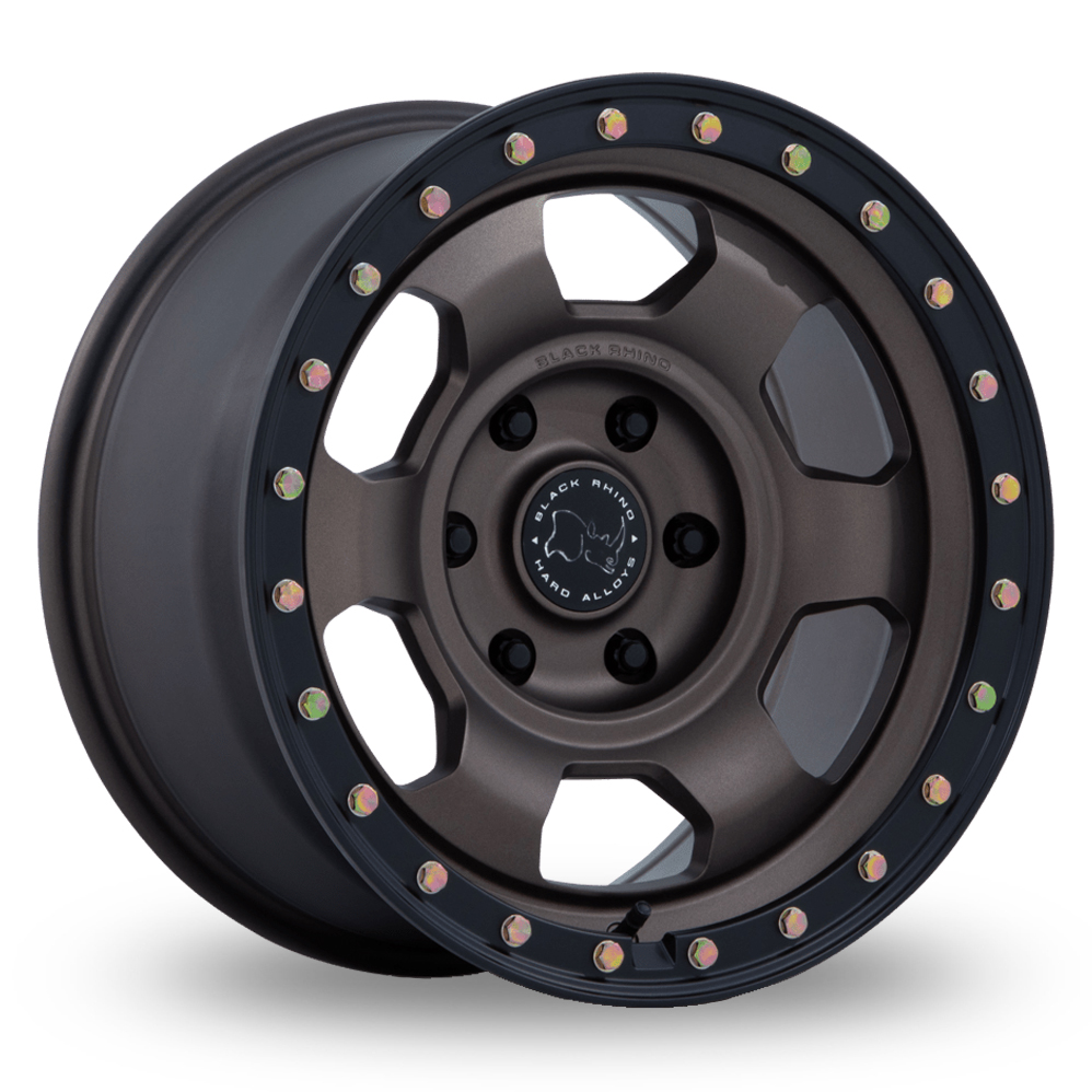 Black Rhino BR029 Trooper (USA Warehouse) Burnt Bronze With Matte Black Lip Alloy Wheels