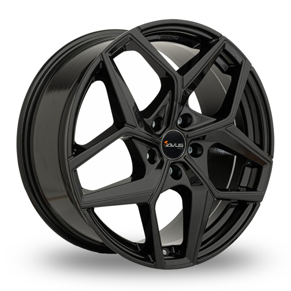 Avus Racing AC-523 Black Alloy Wheels