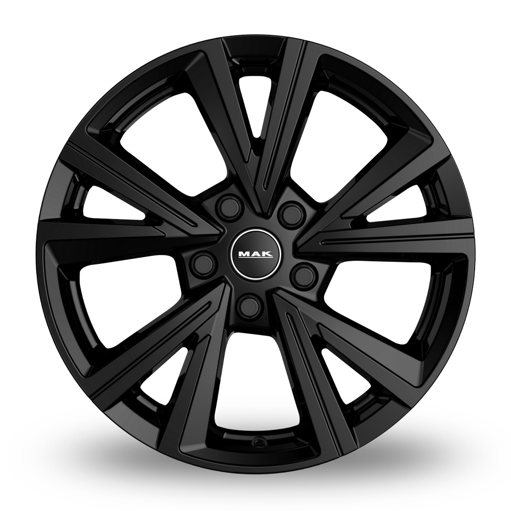 18" MAK Qvarz Gloss Black Alloy Wheels