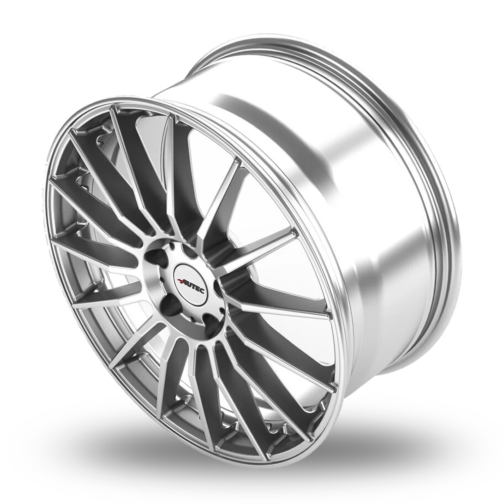 17" Autec Lamera Hyper Silver Alloy Wheels