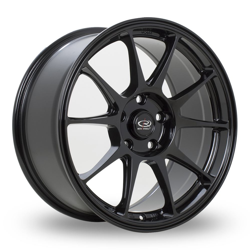 Rota Titan Black Alloy Wheels