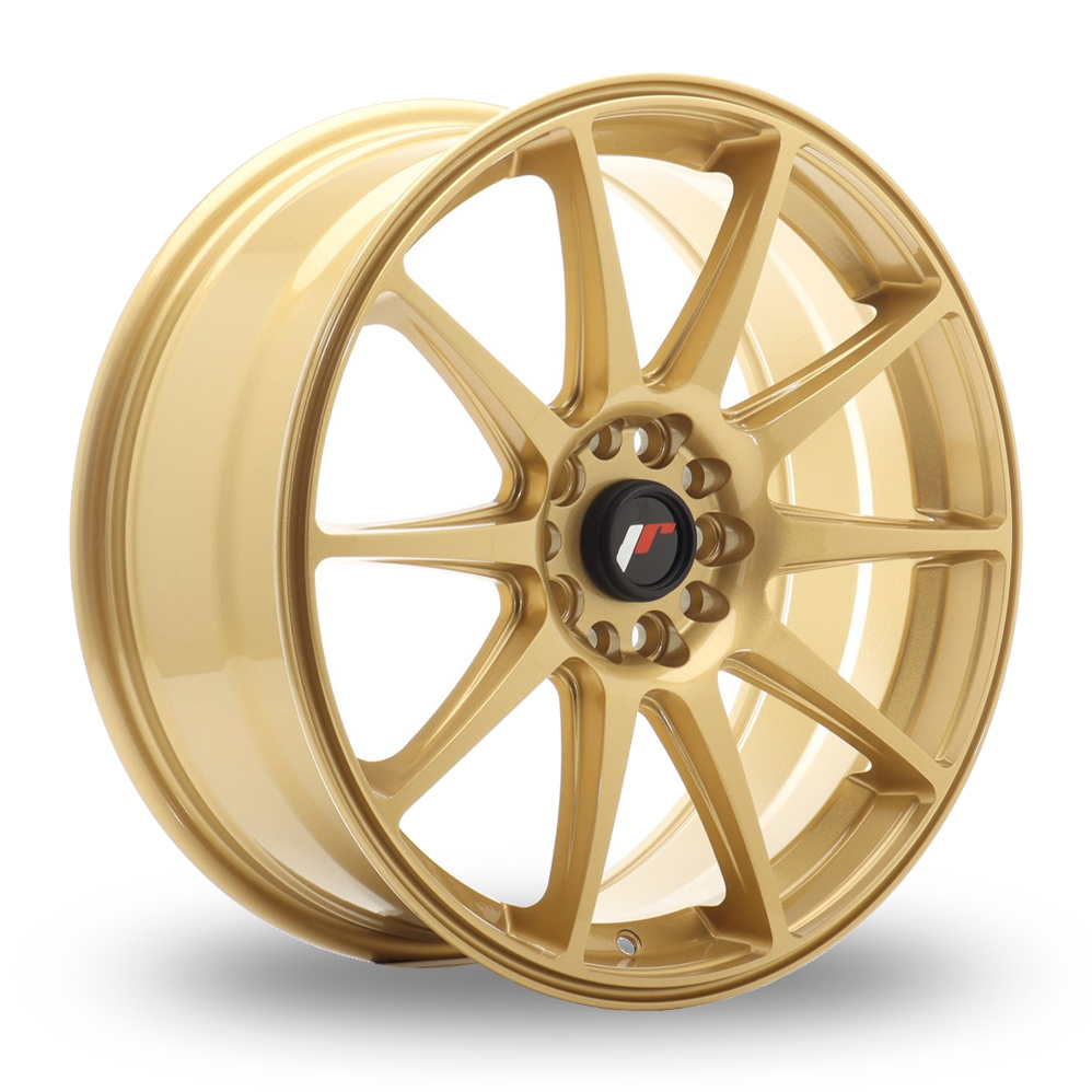 Japan Racing JR11 (7.5x18) Gold Alloy Wheels
