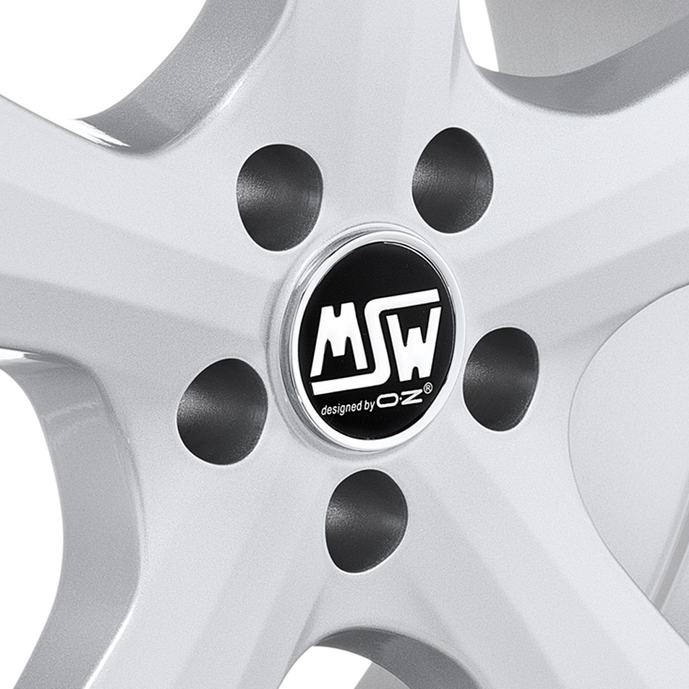 14" MSW (by OZ) 19 W Silver Alloy Wheels