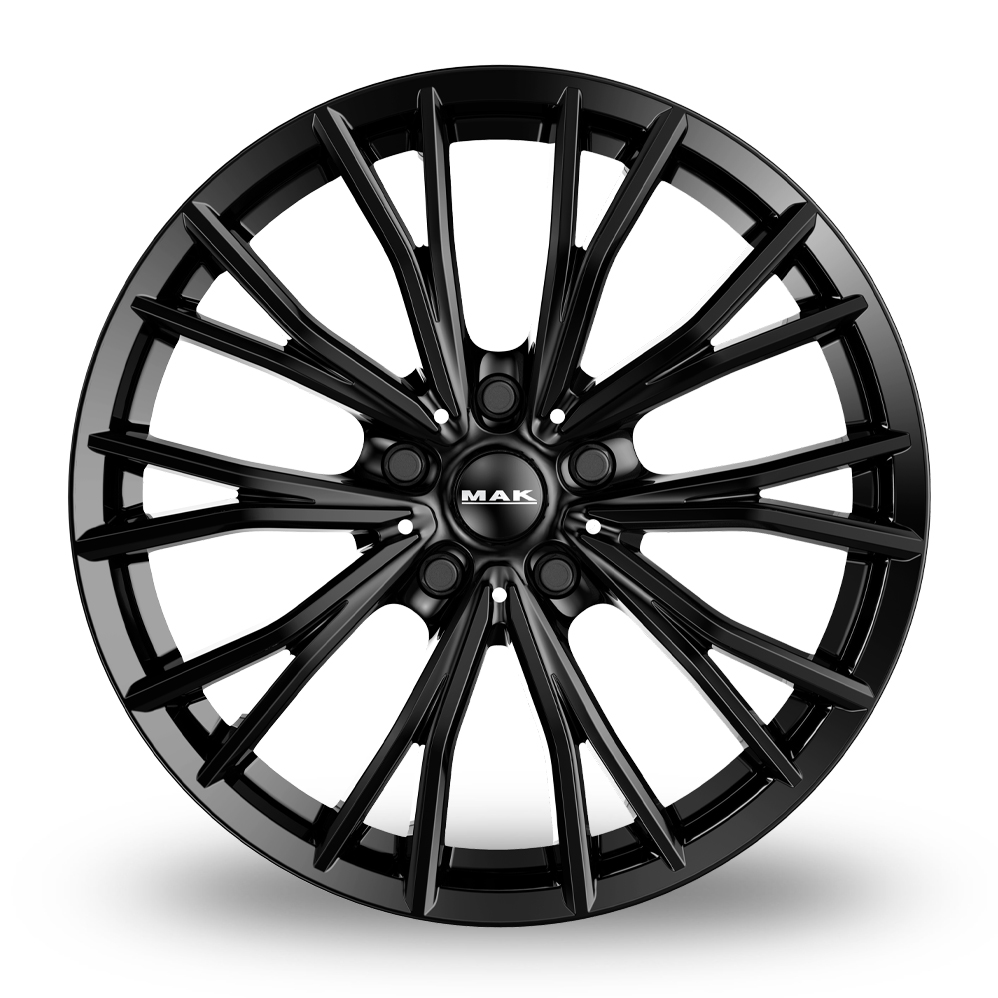 17" MAK Mark Gloss Black Alloy Wheels