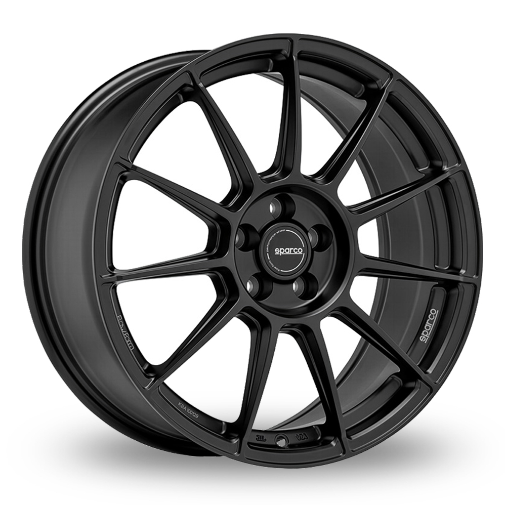 Sparco FF4 Matt Black Alloy Wheels