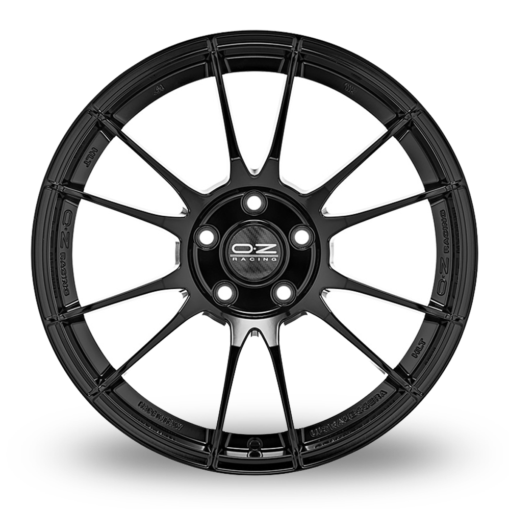 20" OZ Racing Ultraleggera HLT Gloss Black Alloy Wheels