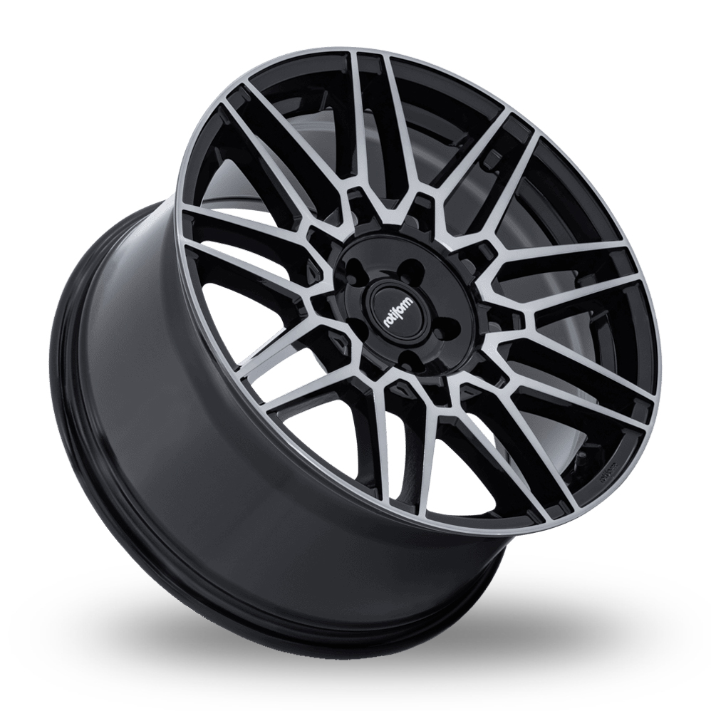 19" Rotiform RC215 TDX (USA Warehouse) Gloss Black Double Dark Tint Alloy Wheels