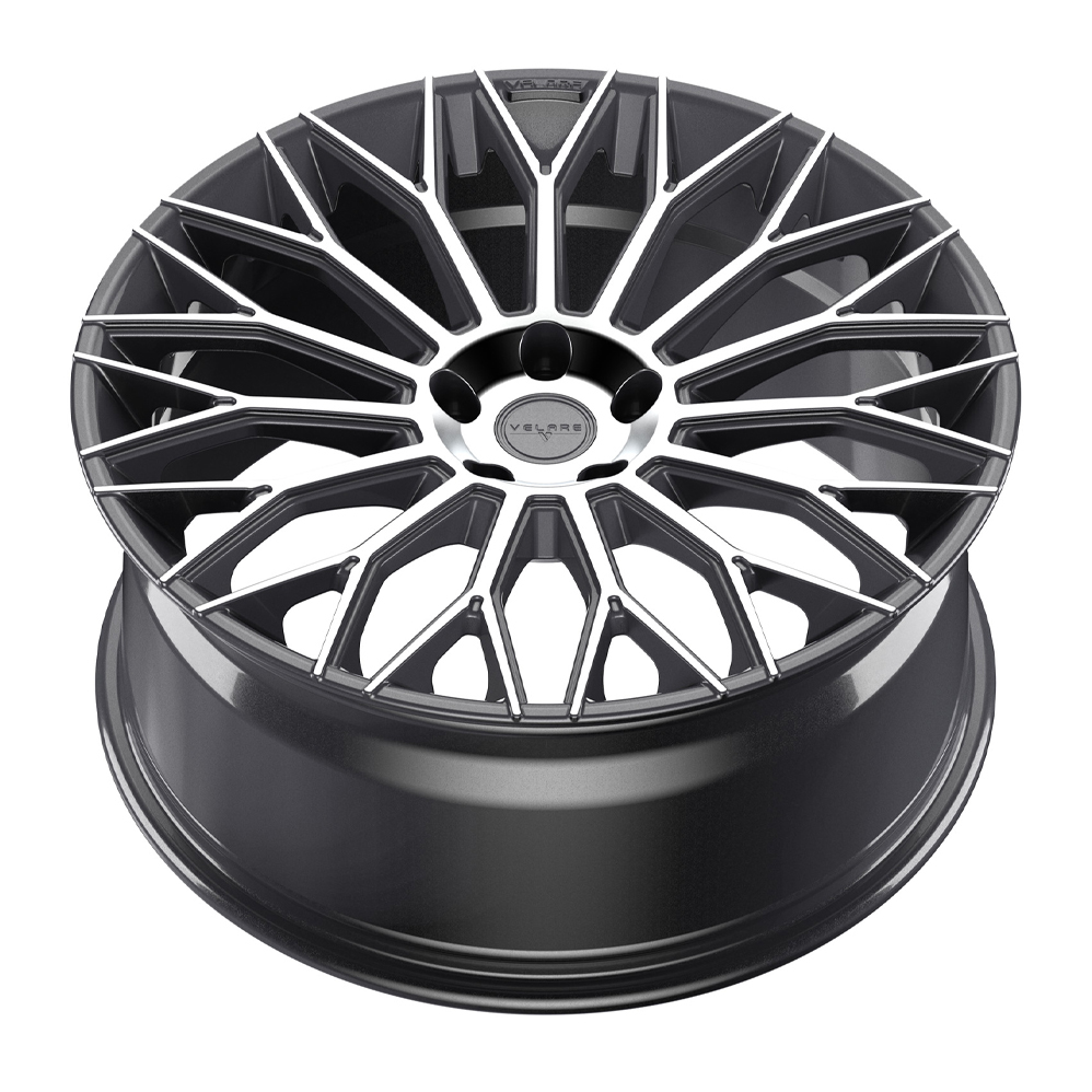 22" Velare VLR10 Platinum Grey Polsihed Alloy Wheels