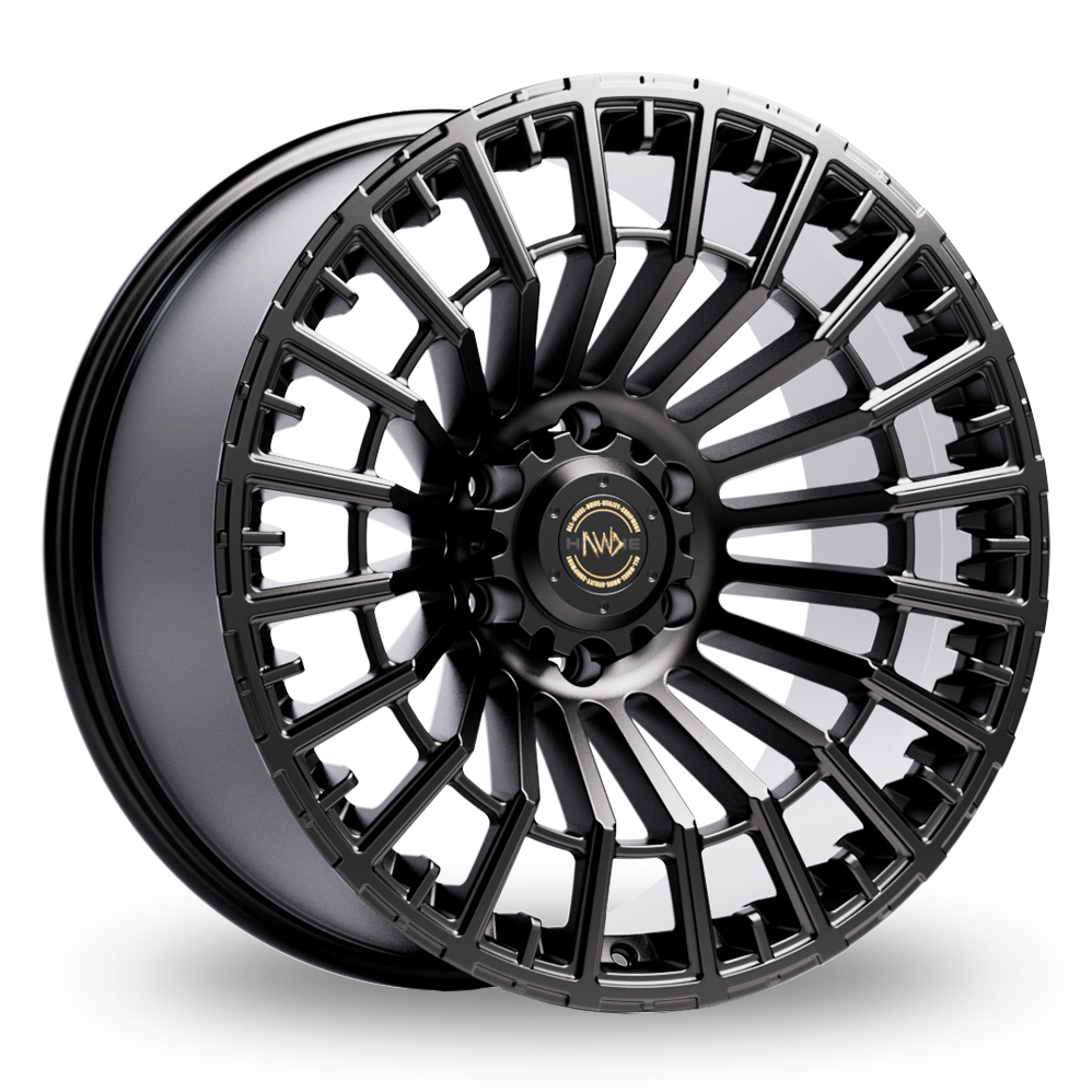 Hawke Nevada Matt Black Alloy Wheels