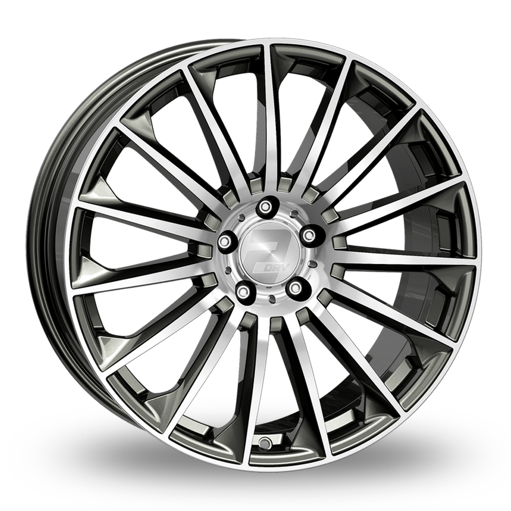 2DRV WH39 Dark Gunmetal Machined Alloy Wheels