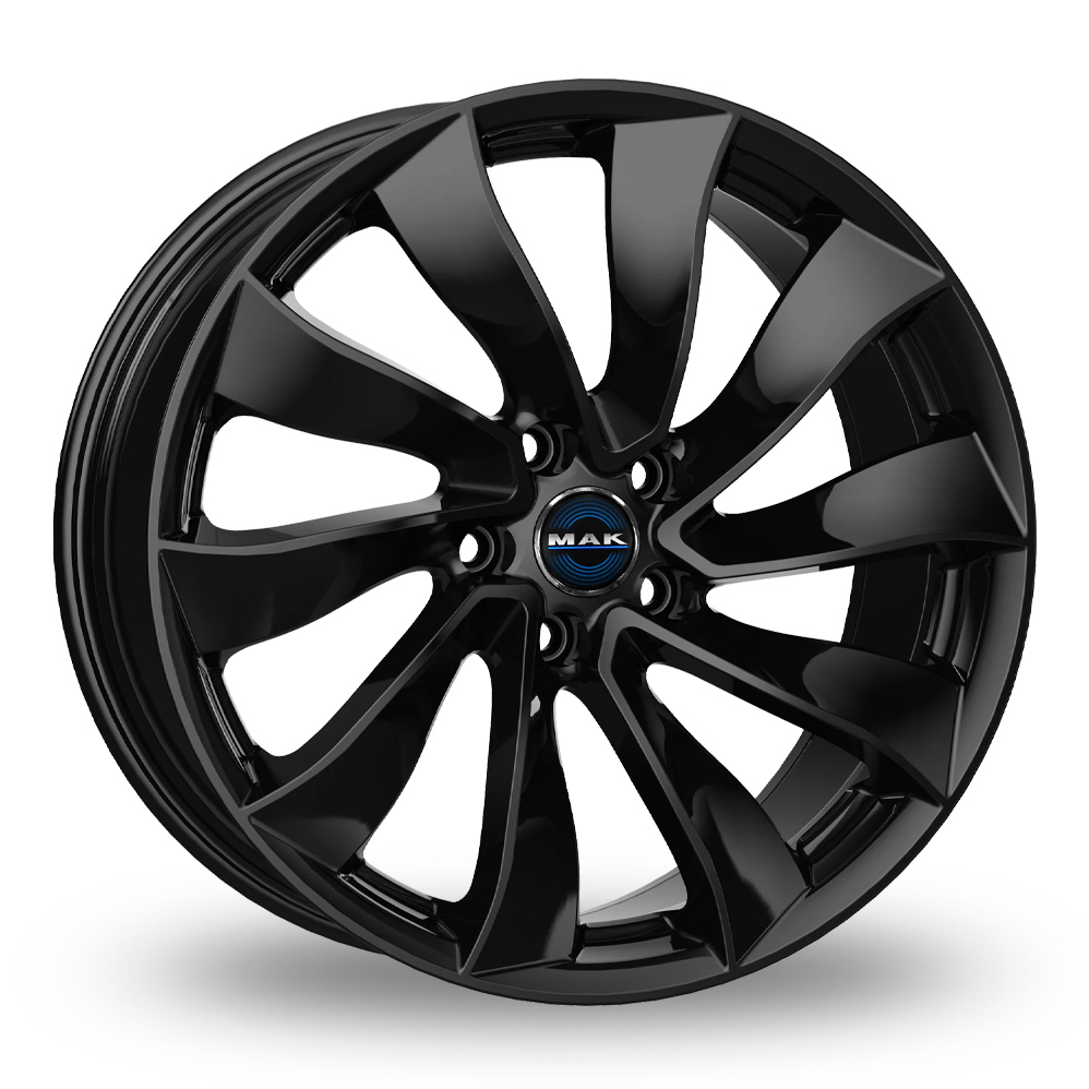 MAK Solar Gloss Black Alloy Wheels
