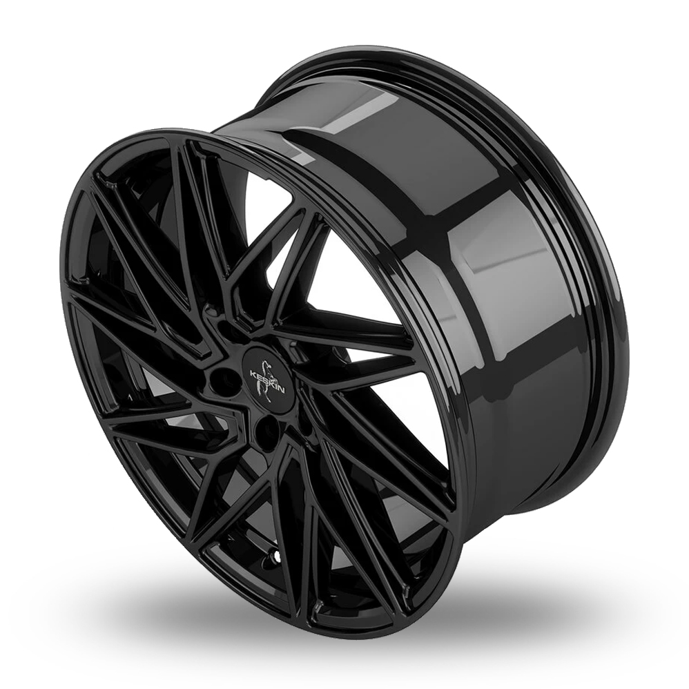 19" Keskin Tuning KT20 Gloss Black Alloy Wheels