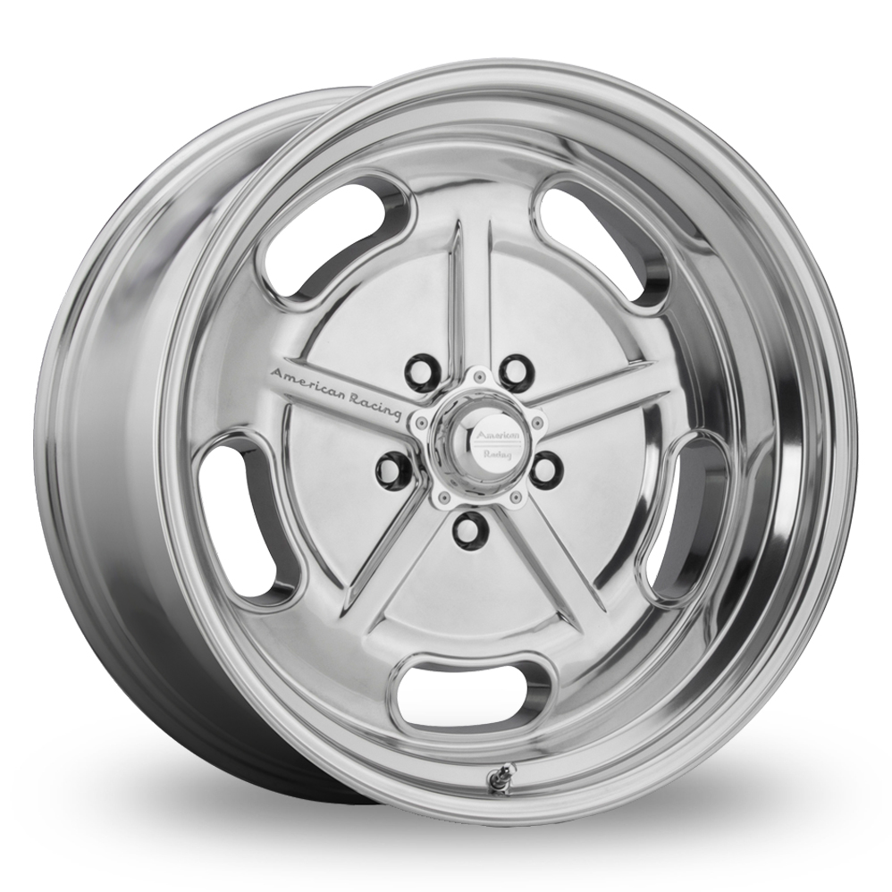 American Racing Vintage VN511 Salt Flat (USA Warehouse) Polished Alloy Wheels