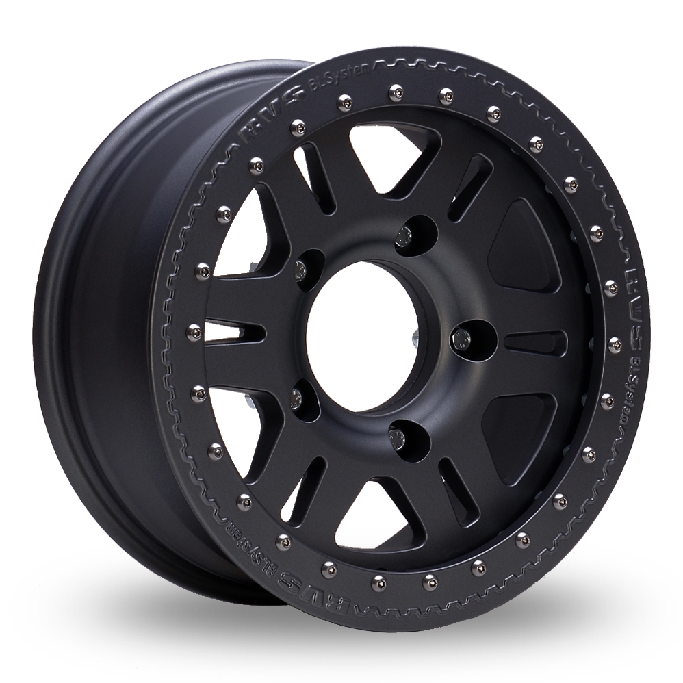 Avus Racing RBS01 Matt Black Alloy Wheels