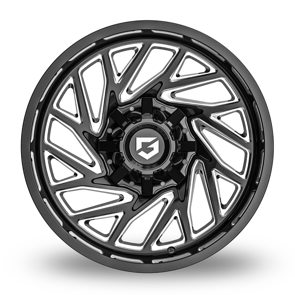 20" Fondmetal 769 Sequence Glossy Black Milled Alloy Wheels