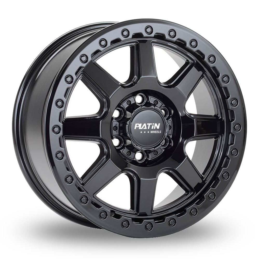 Platin P 111 Gloss Black Alloy Wheels