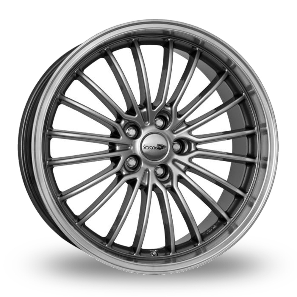 Brock B24 GP Chrome Silver Alloy Wheels