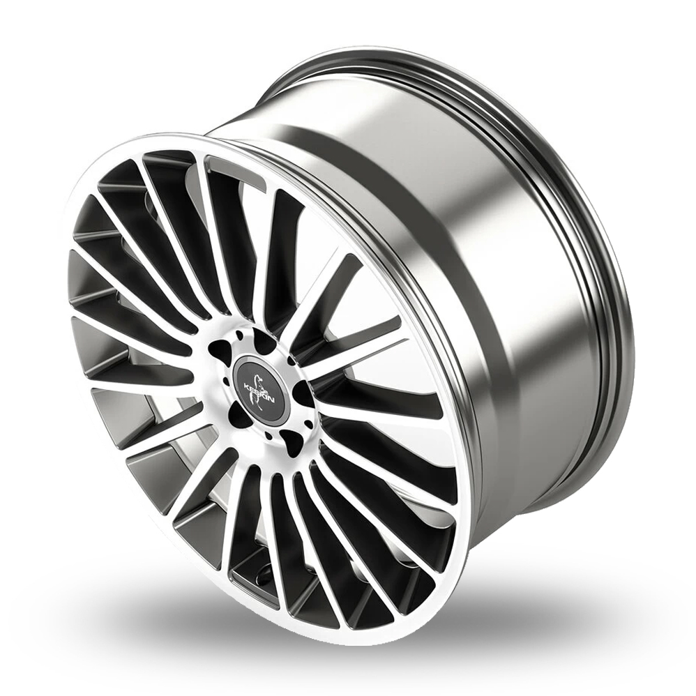 17" Keskin Tuning KT15 Palladium Polished Alloy Wheels