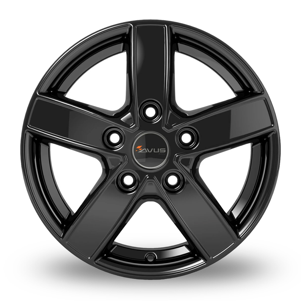 18" Avus Racing AC-V51 Black Alloy Wheels