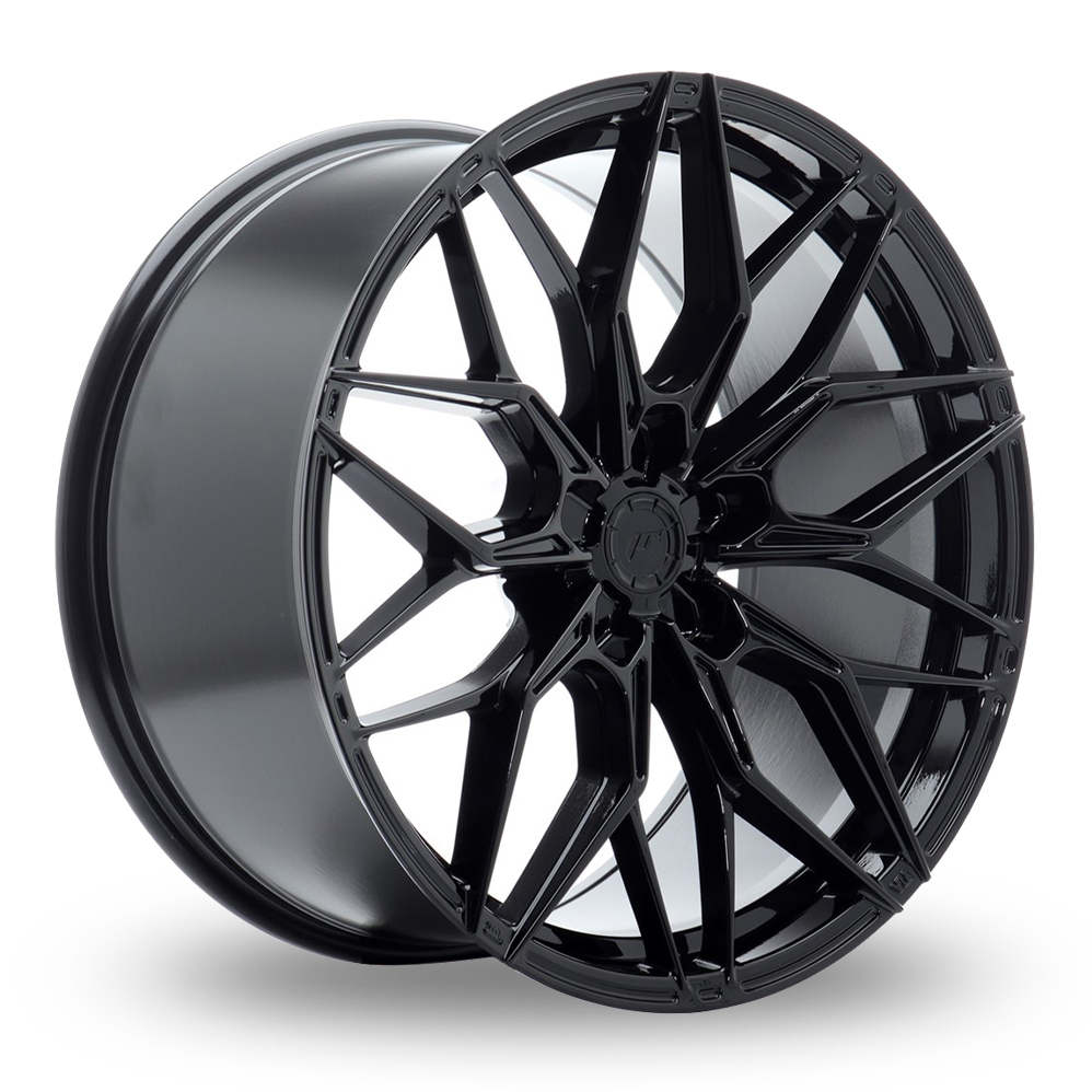 Japan Racing JR46 (10x20) (Custom Fitment) Gloss Black Alloy Wheels