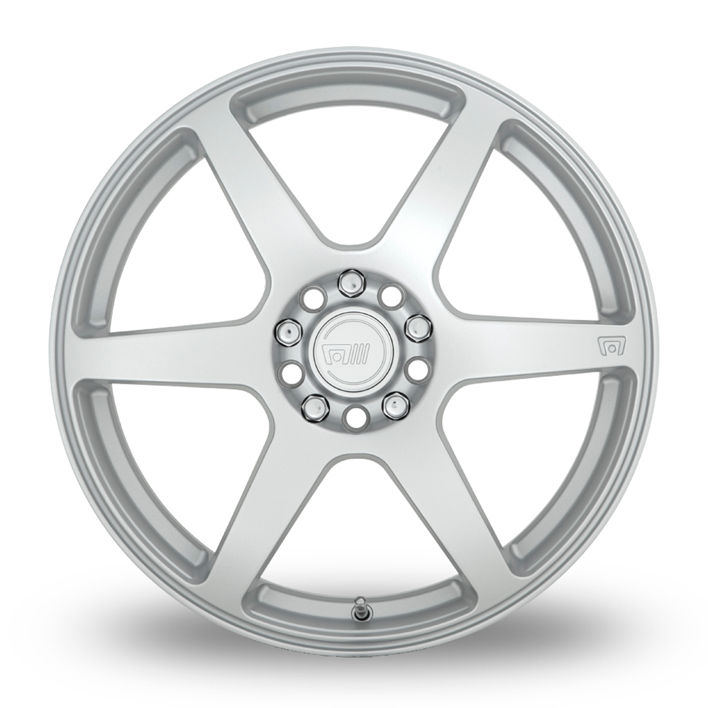 17" Motegi Racing MR143 CS6 (USA Warehouse) Hyper Silver Alloy Wheels