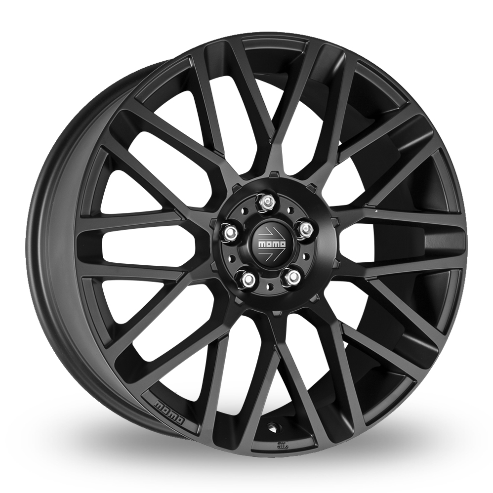 Momo Revenge Matt Black Alloy Wheels
